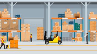 In den Lagern dieser Welt wurde auch 2020 viel gefördert. Der Markt für Flurförderzeuge hatte dementsprechend auch etwas zu bieten. (©zeynurbabayev - stock.adobe.com)