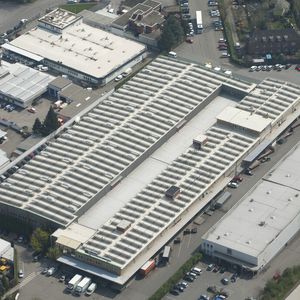 Rala-Areal mit 200 x 400 m Lagerfläche in Ludwigshafen.