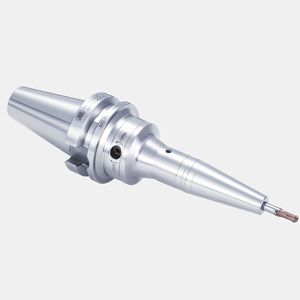 Das neue Hydrodehnspannfutter «HDC Super Slim» baut extrem schlank: Für einen Spanndurchmesser von 3 mm beträgt der Aussendurchmesser an der Mündung nur 14 mm.