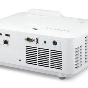 Der LSD500-4K ist mit seinem LAN-Port für Crestron und Q-SYS zertifiziert sowie kompatibel zu einer ganzen Reihe weiterer Management-Lösungen. (Bild:  Viewsonic)