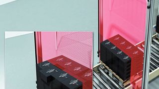 Unabhängig von den Objekt- und Oberflächeneigenschaften ermittelt das VML Prime die Längen-, Breiten- und Höhenmaße von Objekten – und kann auch Überstände erkennen, die den Verpackungsprozess stören könnten. (Bild: Sick)