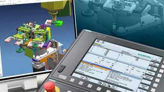 Mit einem Integrated Engineering-Ansatz bei der Maschinenentwicklung können Firmen entlang der gesamten Prozesskette ihre Entwicklungszeit um bis zu 30 % reduzieren und damit Kosten senken. Die Siemens-Lösung für die virtuelle Inbetriebnahme von Werkzeugmaschinen ermöglicht die Interaktion von realer Steuerung und virtuellem Maschinenmodell. (www.siemens.com/press)