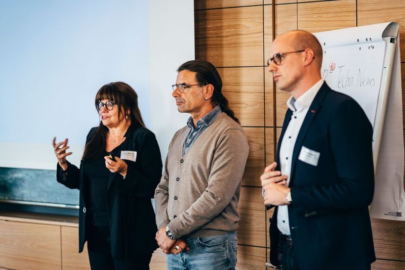 Kompetenzen bündeln mit ELOforDATEV: (v. l.) Verena Müller-Thiel, Andreas Winnes und Matthias Rottländer. (dbc)
