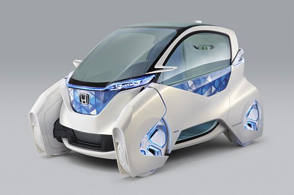 So sah dass radikalere ursprüngliche Konzept des Micro Commuter aus (Honda)