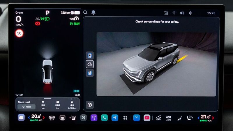 Das Bediensystem ist komplett neu. (Bild: Hyundai)