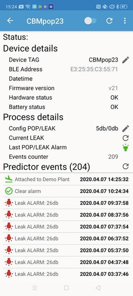 Ab der ersten Minute im Einsatz erhält der Instandhalter per App alle Informationen, ohne zusätzliche Baumaßnahmen, Netzwerkinstallationen oder andere Aufwände. Die sonst so „stummen“  Geräte erhalten eine Stimme. (Ideation)