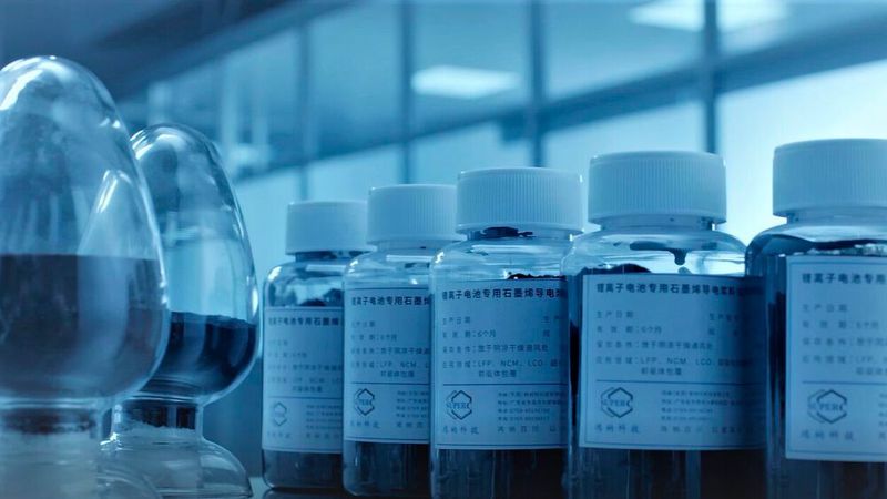 Super C hat ein  Verfahren entwickelt, um Graphen mit wenigen Schichten, sogenanntes few-layer-graphene (FLG), und damit wiederum Pasten für Elektroden in Lithium-Ionen-Batterien herzustellen.
