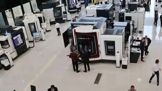 Erste Hausausstellung im Dezember 2014 eröffneten Global Headquarter von DMG Mori in Winterthur. (Bild: Anne Richter, SMM)