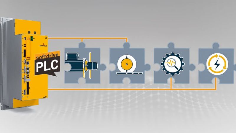 Intelligente Servoantriebe können Produktionsprozesse optimieren. (Bild:  Baumüller)
