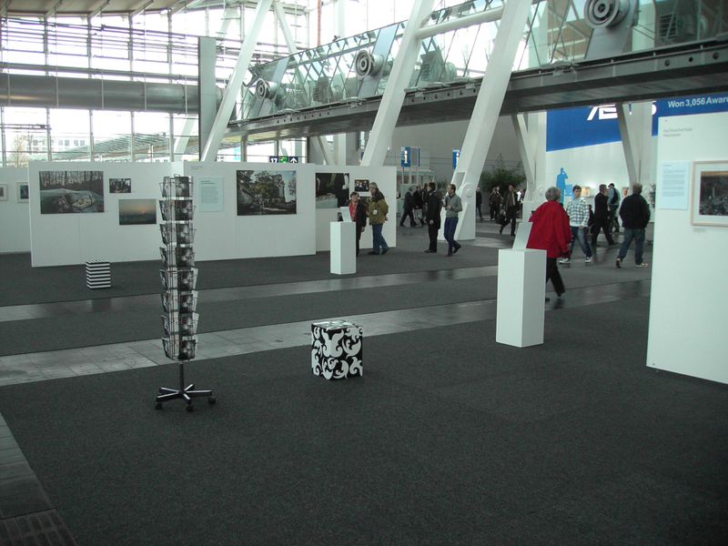 Die Halle 26 bot auch Platz für die Kunst.  (Archiv: Vogel Business Media)