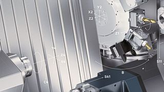 Das Stangendrehzentrum Swissdeco 36 TB von Tornos vereint die beiden Technologien Kurz-und Langdrehen auf einer Maschine.  (Bild: Tornos)