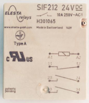 Bild 1: Das SIF3 ist ein 3-poliges Relais mit einem Schaltstrom von 3 mA bis 10 A je Kontakt. (Elesta)