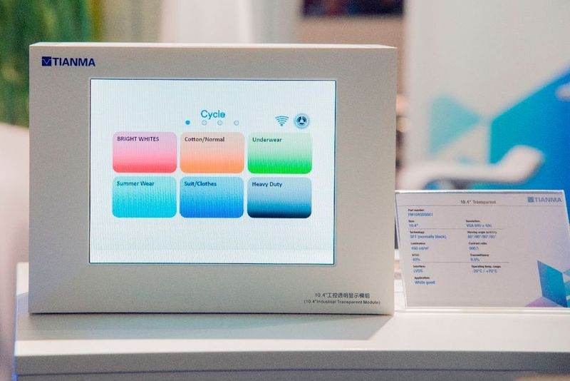 Transparentes Display. (Tianma)