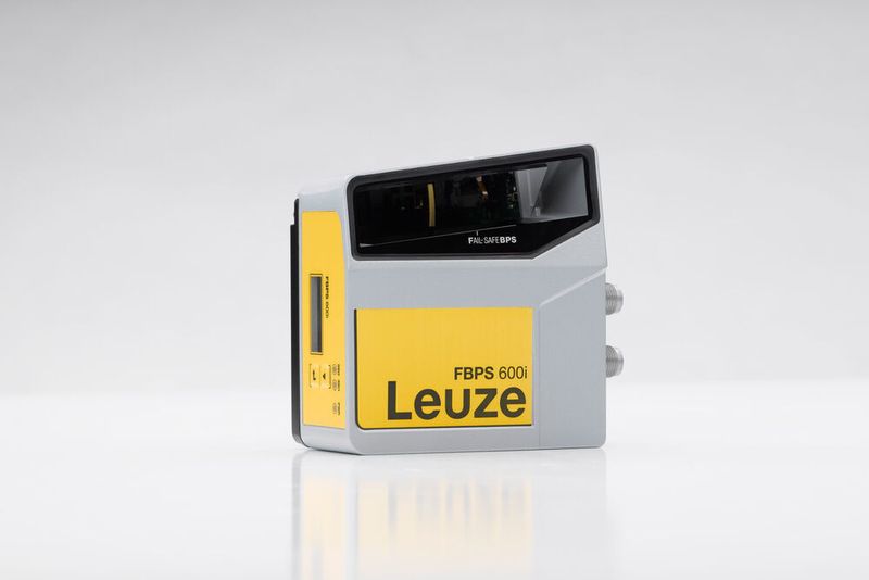 Das FBPS 600i ist ein zertifizierter sicherer Sensor auf Basis der Barcodemesstechnologie. (Leuze)