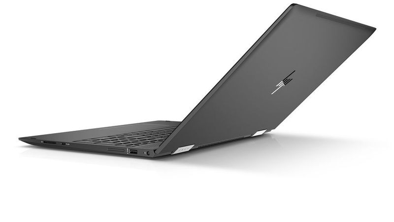 Die AMD-Variante des HP Envy x360 ist in ein dunkelgraues Alu-Gehäuse gehüllt. (HP)