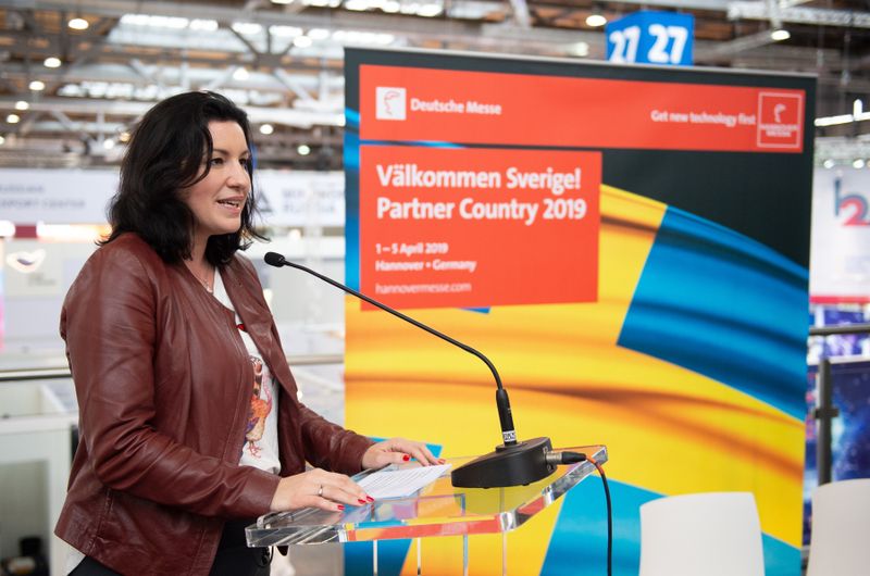 Dorothee Bär, Staatsministerin für Digitalisierung. (Bild: Deutsche Messe/Rainer Jensen)