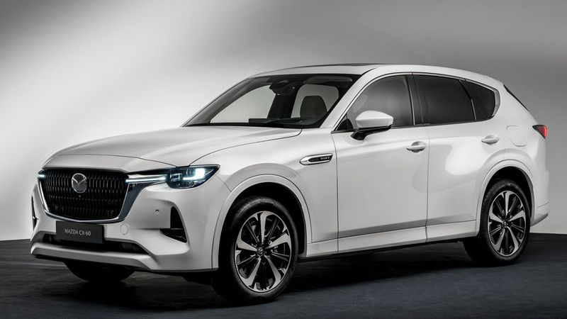 Der Mazda CX-60 hat einen Premiumanspruch.(Bild:  Mazda)
