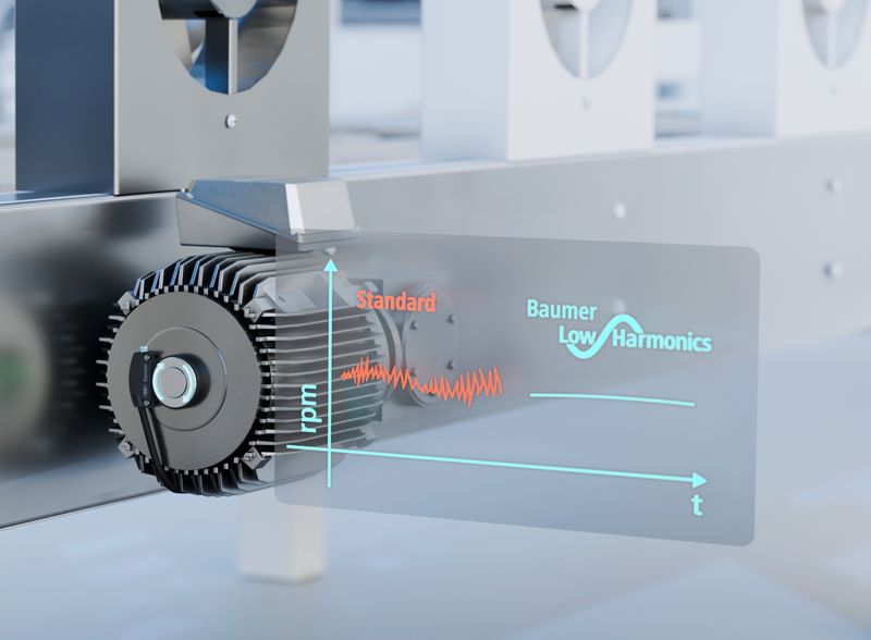 Der Magnetring-Encoder EB260 verbindet höchste Präzision mit Kompaktheit, robuster Industrieeignung und intelligenten Zusatzfunktionen.  (Bild: Baumer)