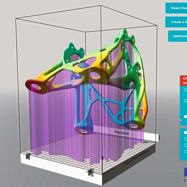 Mit Atlas 3D erhält der Anwender schnell einen Blick für die optimale Ausrichtung des Objektaufbaus/-druckes und kann so Stützstrukturen, Verformungen, den Aufwand für die Entfernung von Supportmaterial sowie den Materialaufwand für die Objekte minimieren. (Siemens)