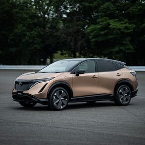 Der Nissan Ariya ist Vorreiter einer neuen Designsprache. (Bild:  Nissan)
