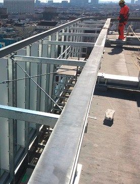 (UNH Kundmanngasse, Wien. Bild: Metallica Stahl- und Fassadentechnik GmbH)