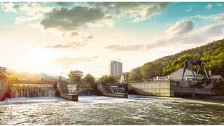 Der Auftrag zur elektrischen Ausrüstung des Kraftwerks Kappelerhof in Baden entschied über den Gründungsstandort des späteren Weltunternehmens BBC.  (ABB)