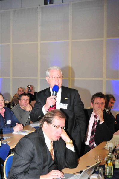 Auch Harald Brockmann, präsident des BVSK, beteiligte sich an der Diskussion. (Archiv: Vogel Business Media)