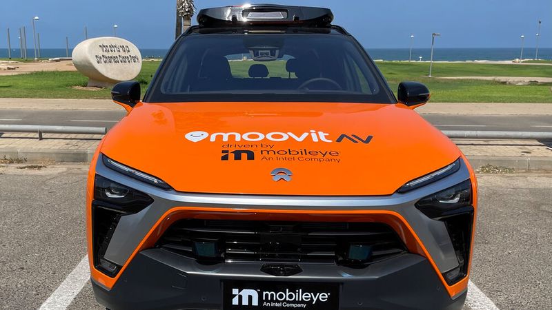 Auch die Mobileye-Lidareinheit ist immer noch recht sperrig, dürfte aber bald schon durch neuere Technik ersetzt werden. (Bild: Mobileye)