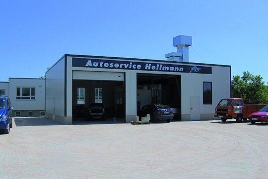 Kfz-Werkstatthalle Autoservice Heilmann (Archiv: Vogel Business Media)