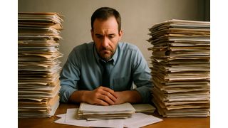 Mit drastischen Worten kritisiert der Deutschland-Chef von Coca-Cola die Standortbedingungen hierzulande. Besonders in der Kritik: Behördenmentalität und Vorschriftenflut. (Bild: GPT Image Editor / KI-generiert)