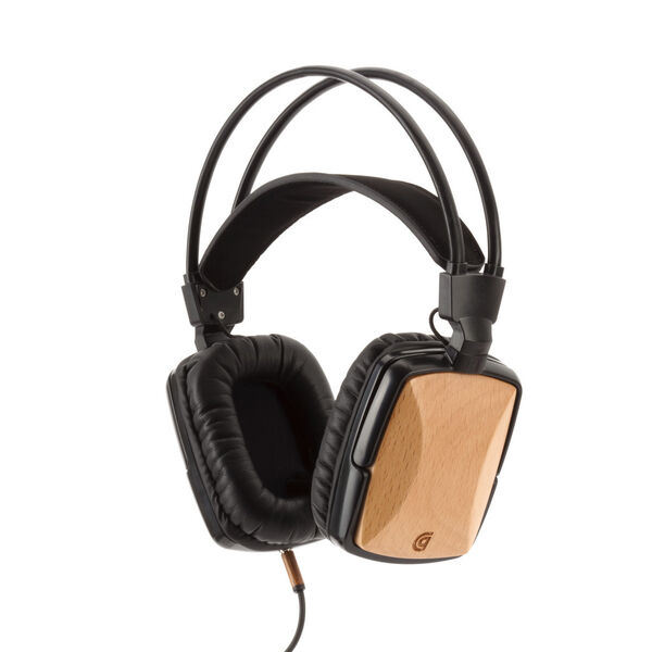Die Over-Ear-Kopfhörer Woodtones von Griffin sind in Buchenholz, Walnussholz und Sapele im Fachhandel erhältlich. (Griffin)