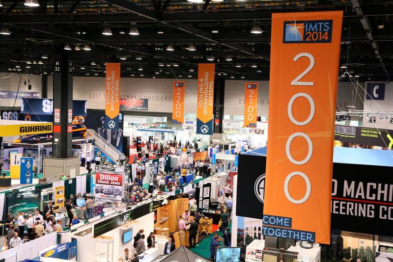 Interessenten aus der Fertigungsindustrie kommen alle zwei Jahre bei der IMTS in Chicago zusammen. (Bild: IMTS)