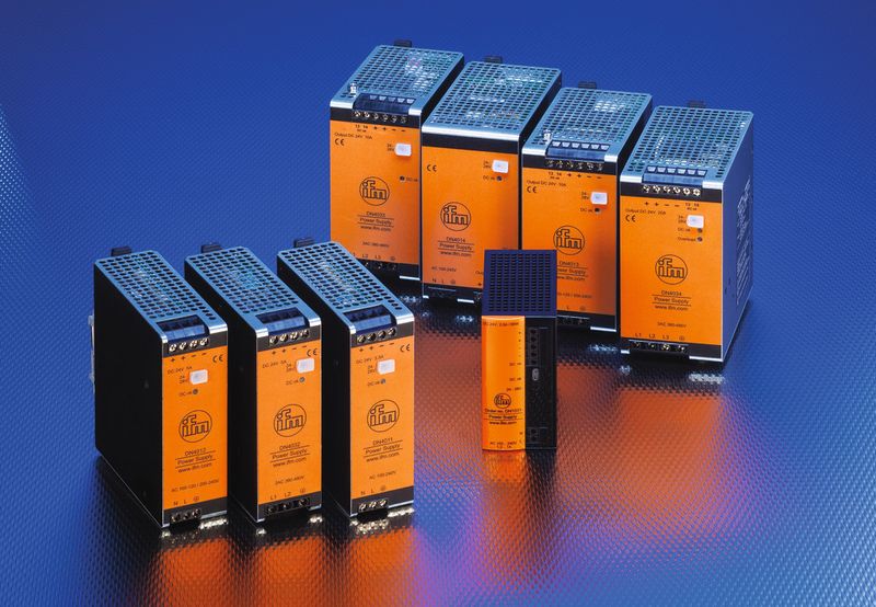 La famille d’alimentations 24 V d'ifm electronic est maintenant complète! (Image: ifm electronic)