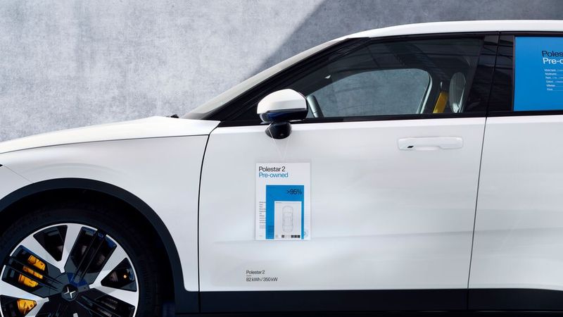 Ein Zertifikat über den aktuellen Gesundheitszustand der Batterie soll Käufern die Entscheidung für einen gebrauchten Polestar erleichtern.(Bild:  Polestar)