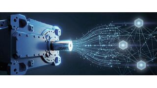 So wie das mechanische Industriegetriebe intelligent wird, hat Flender auch die Fertigung dafür ins digitale Zeitalter transferiert. (Bild: Flender / KI-generiert)