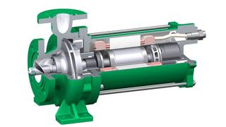 Einstufie Spaltrohrmotorpumpe von Hermetic-Pumpen (Hermetic-Pumpen)