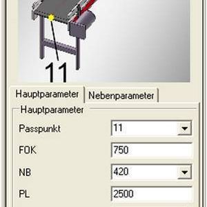 Im Plug-In Panel  ... werden die Parameter der Module festgelegt, die dann in der HiCAD-Szene platziert werden können.  Bild: ISD