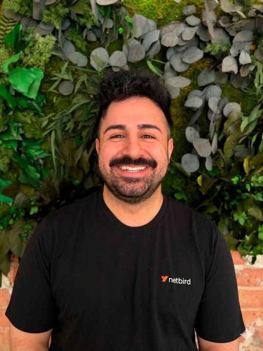 Nima Sadeghifard, Chief of Staff bei NetBird(Bild:  NetBird)