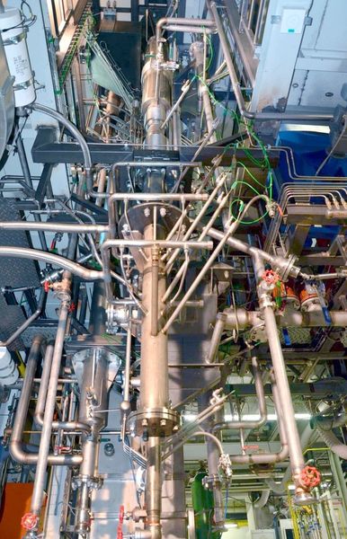 Biomasseanlage an der TU (TU Wien)
