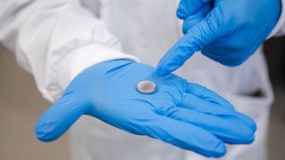 The water battery by Professor Ma's team. (Image:Carelle Mulawa-Richards, RMIT University)