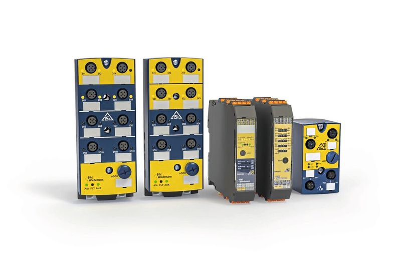ASi-5 Safety E/A Module in IP20 und IP67(Bild:  Bihl+Wiedemann)