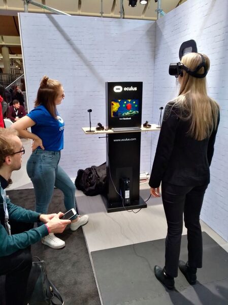 Virtual Reality von Oculus. (Robert Horn)