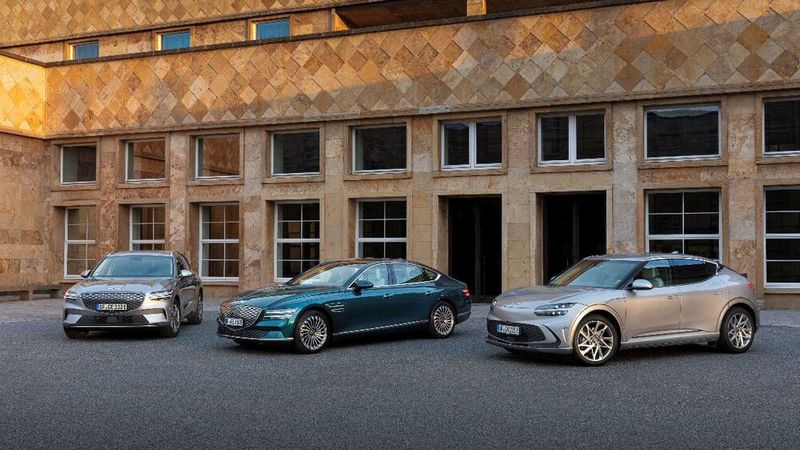 Die Genesis-Modellpalette macht in verschiedenen deutschen Städten Station.(Bild:  Genesis)