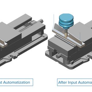 Module Works 2025.12 offers a major improvement for Swarf machining. The latest update introduces enhanced logic for reliably detecting guide curves on surfaces, even those with rounded boundaries. (Source:  Module Works)