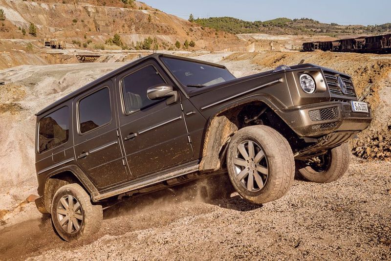 In Summe bietet die G-Klasse nochmal bessere Offroad-Fähigkeiten. (Bild: Mercedes-Benz)