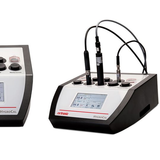 Der neue Rotronic HygroCal100 Advanced (HC100A) beschleunigt die Vor-Ort-Validierung von RH-Sensoren(Bild:  Process Sensing Technologies)