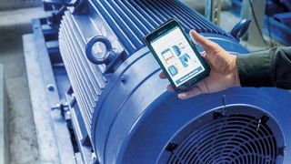 Mit der Mobile-App „KSB Sonolyzer“ können Anwender in 20 Sekunden die Effizienz von ungeregelten Pumpen mit Asynchronmotoren analysieren. (KSB)