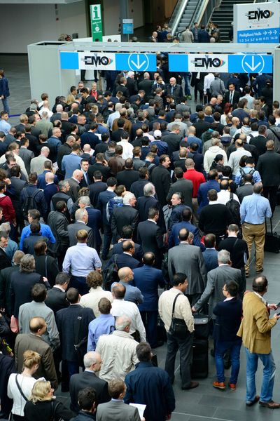 Impressionen von der EMO 2015 in Mailand. (Fieramilano)