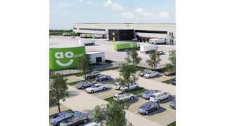 Im nordrhein-westfälischen Bergheim entwickelt Prologis eine Logistikimmobilie inklusive Verwaltungszentrale für AO Deutschland. (Bild: Prologis)