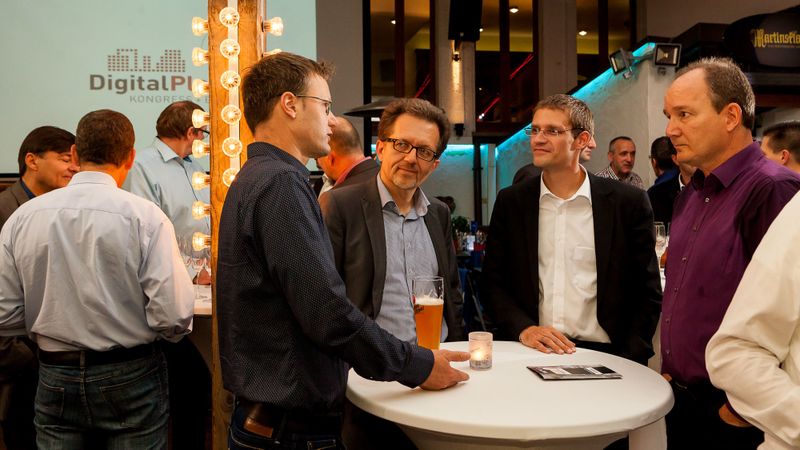 Impressionen vom diesjährigen Digital Plant Kongress 2015 in Würzburg. (Bild: Stefan Bausewein/PROCESS)